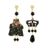 Lebole Maison Orecchini Dama Mini Nero