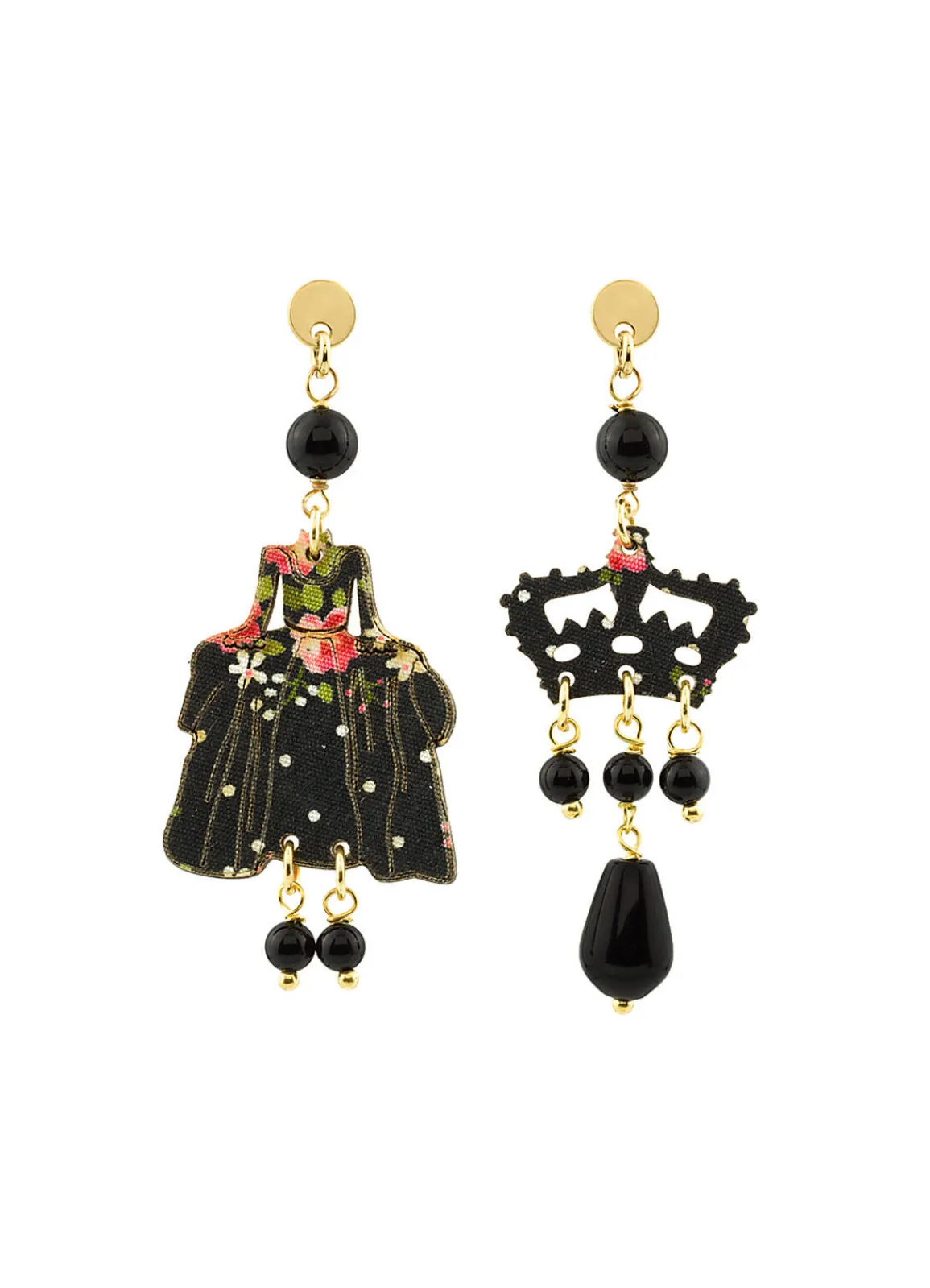Lebole Maison Orecchini Dama Mini Nero