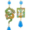 Lebole Maison Orecchini Drago Mini Azzurro