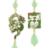 Lebole Maison Orecchini Drago Mini Verde Giada