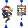 Lebole Maison Orecchini Drago Pelle Blu