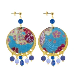 Lebole Maison Orecchini Enso Blu