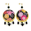 Lebole Maison Orecchini Enso Nero