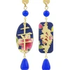 Lebole Maison Orecchini Fortuna Mini Blu
