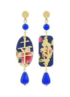 Lebole Maison Orecchini Fortuna Mini Blu