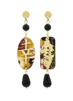 Lebole Maison Orecchini Fortuna Mini Nero
