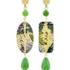 Lebole Maison Orecchini Fortuna Mini Verde