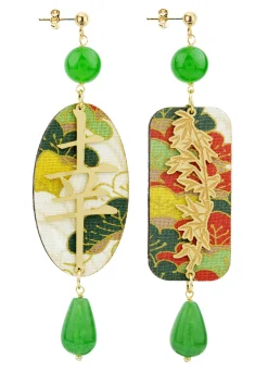 Lebole Maison Orecchini Fortuna Verde