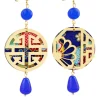 Lebole Maison Orecchini Fu Mini Blu
