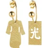 Lebole Maison Orecchini Hoop Kimono