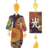 Lebole Maison Orecchini Kimono Grande Arancio