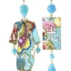 Lebole Maison Orecchini Kimono Grande Celeste Sfumato
