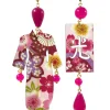 Lebole Maison Orecchini Kimono Grande Fucsia