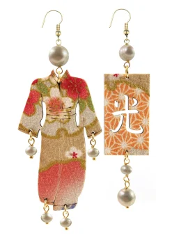 Lebole Maison Orecchini Kimono Grande Perla