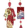 Lebole Maison Orecchini Kimono Grande Rubino