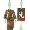 Lebole Maison Orecchini Kimono Grande Verde Giada