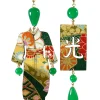 Lebole Maison Orecchini Kimono Grande Verde