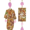 Lebole Maison Orecchini Kimono Grande Viola Chiaro
