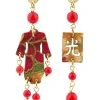 Lebole Maison Orecchini Kimono Mini Rubino