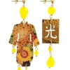 Lebole Maison Orecchini Kimono Piccolo Giallo