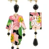 Lebole Maison Orecchini Kimono Piccolo Nero