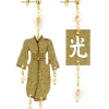 Lebole Maison Orecchini Kimono Piccolo Oro Perla