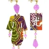Lebole Maison Orecchini Kimono Piccolo Viola Chiaro
