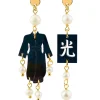 Lebole Maison Orecchini Kimono Plexi Mini Perla