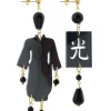 Lebole Maison Orecchini Kimono Plexi Piccolo Nero