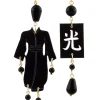Lebole Maison Orecchini Kimono Plexi Piccolo Nero