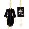Lebole Maison Orecchini Kimono Plexi Piccolo Perla