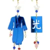 Lebole Maison Orecchini Kimono Special Piccolo Plexi Azzurro