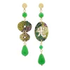 Lebole Maison Orecchini Lanterna Mini Verde