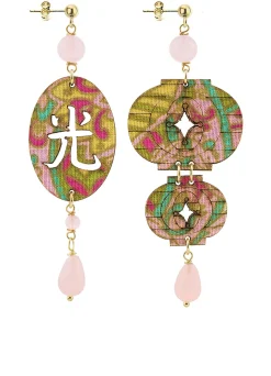 Lebole Maison Orecchini Lanterna Rosa
