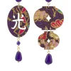 Lebole Maison Orecchini Lanterna Viola