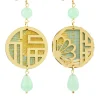 Lebole Maison Orecchini Lu Mini Verde Giada
