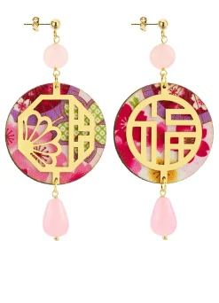 Lebole Maison Orecchini Lu Rosa