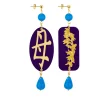 Lebole Maison Orecchini Mamma Azzurro