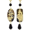 Lebole Maison Orecchini Mamma Mini Nero