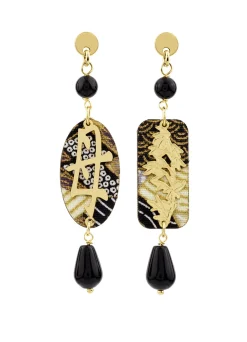 Lebole Maison Orecchini Mamma Mini Nero