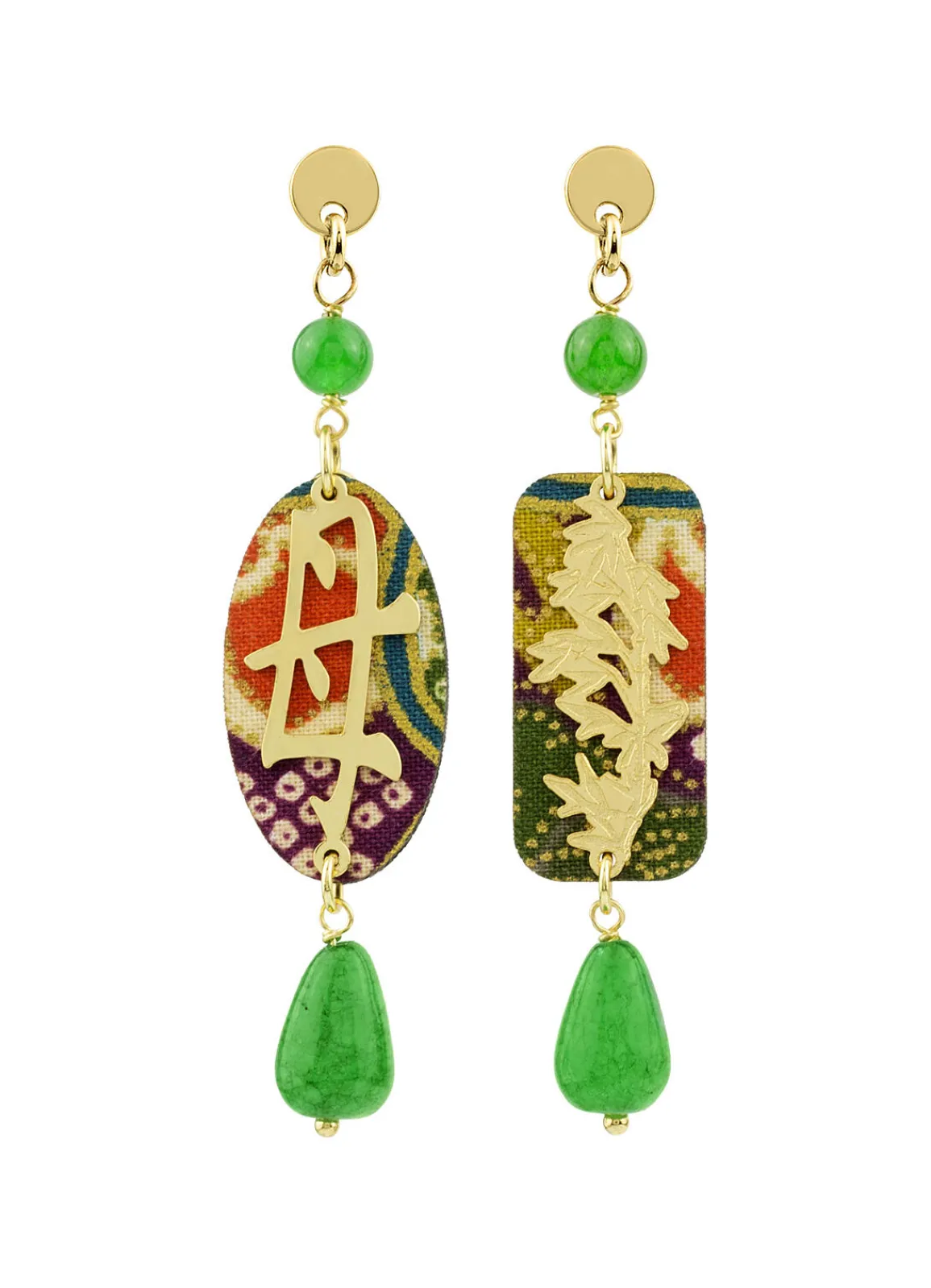Lebole Maison Orecchini Mamma Mini Verde