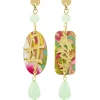 Lebole Maison Orecchini Mamma Mini Verde Giada