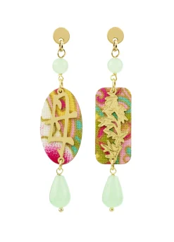 Lebole Maison Orecchini Mamma Mini Verde Giada