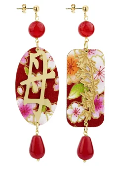 Lebole Maison Orecchini Mamma Rubino