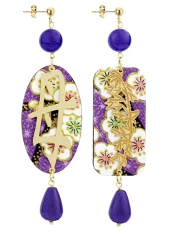 Lebole Maison Orecchini Mamma Viola
