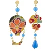 Lebole Maison Orecchini Mongolfiera Mini Azzurro