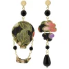 Lebole Maison Orecchini Mongolfiera Mini Nero
