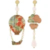 Lebole Maison Orecchini Mongolfiera Mini Rosa