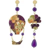Lebole Maison Orecchini Mongolfiera Mini Viola
