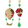 Lebole Maison Orecchini Mongolfiera Mini Verde